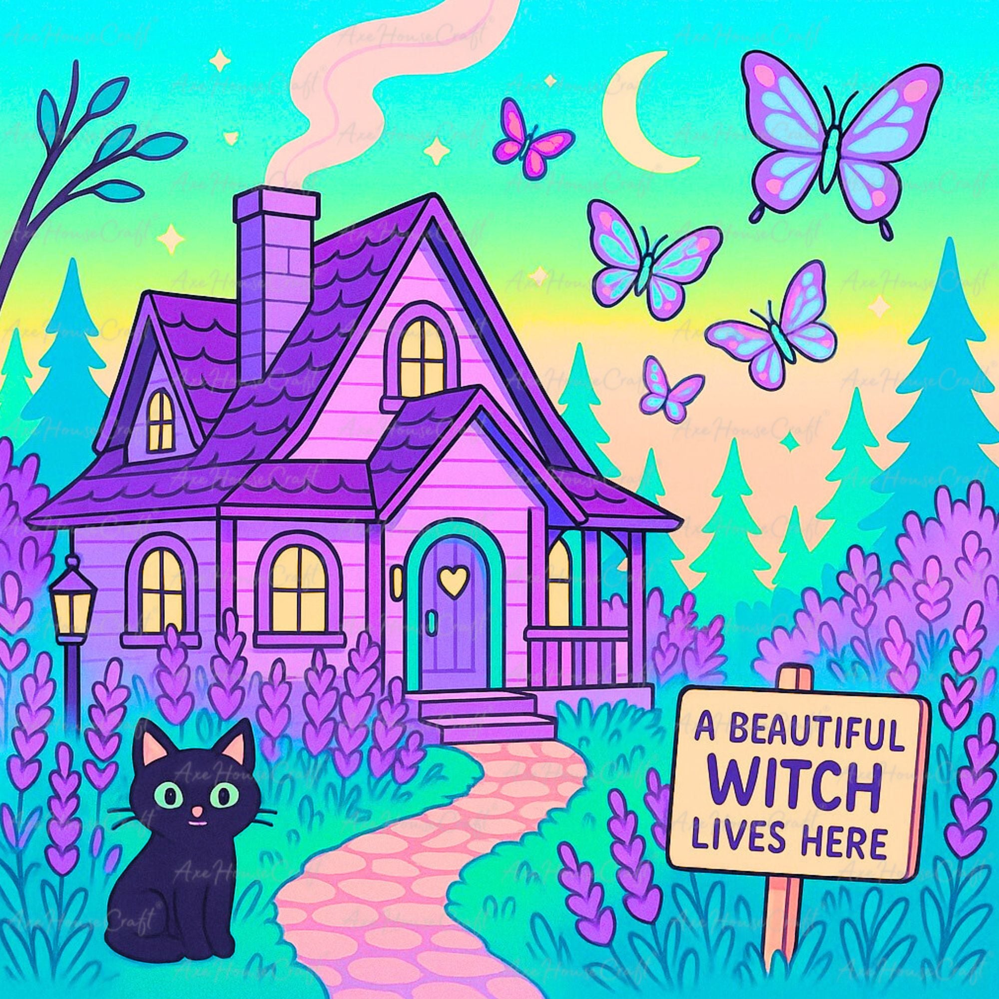 A Beautiful Witch Lives Here