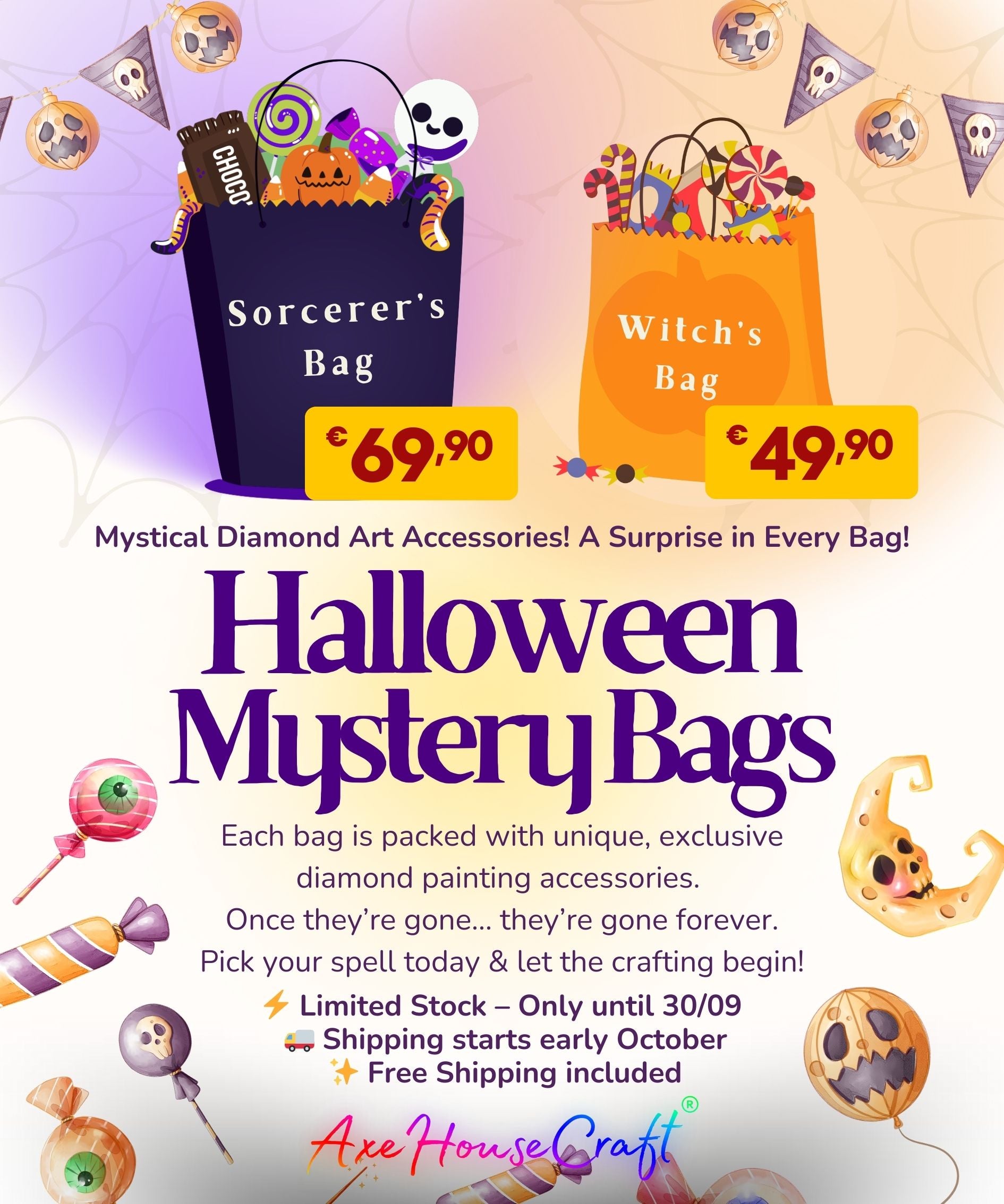 Halloween Mystery Bags