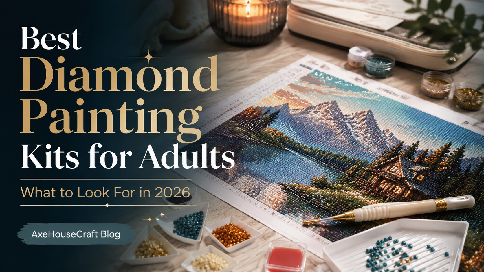 Best Diamond Painting Kits for Adults: What to Look For in 2026