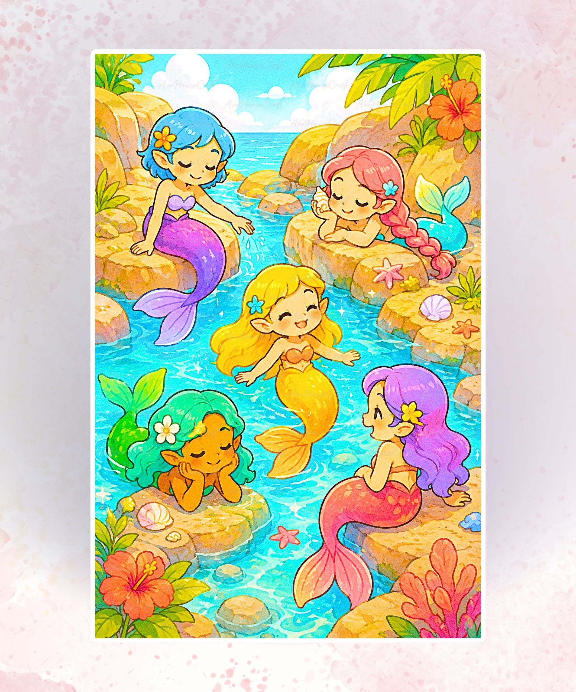 Mermaid Lagoon Friends