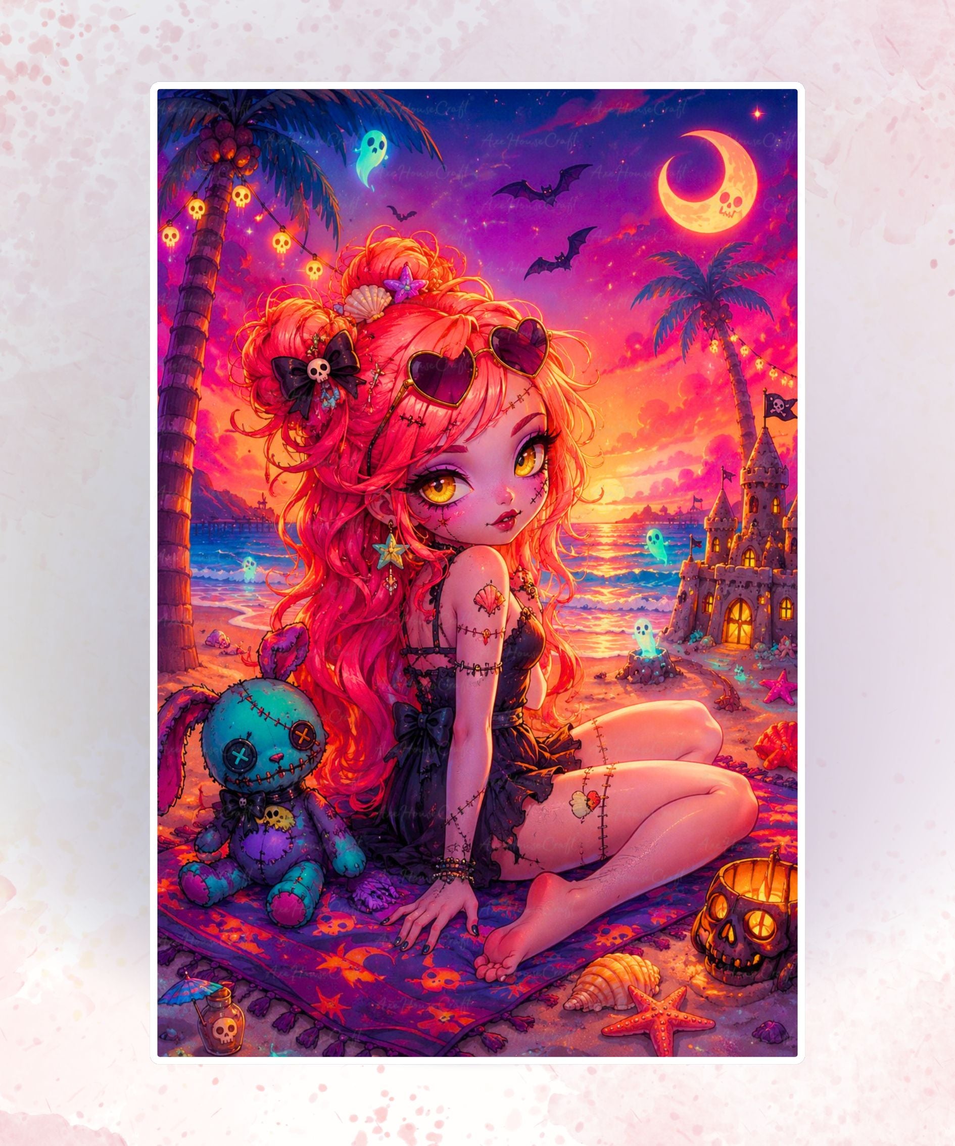 Haunted Beach Sunset