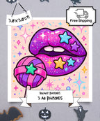 Starry Lollipop Kiss
