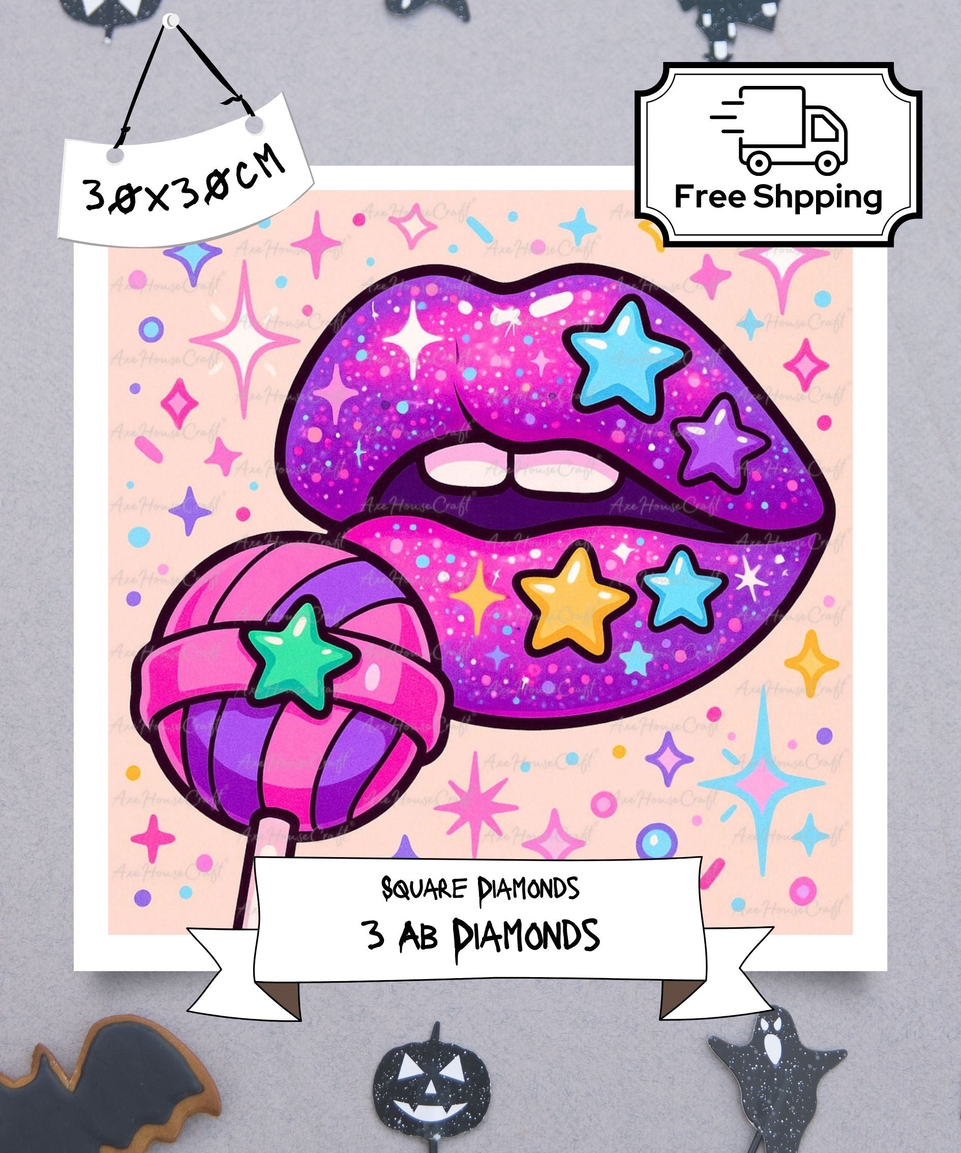 Starry Lollipop Kiss