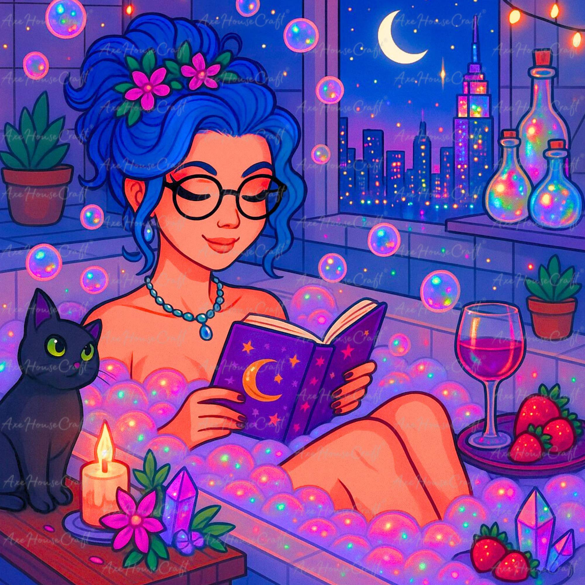 Midnight Bubbles