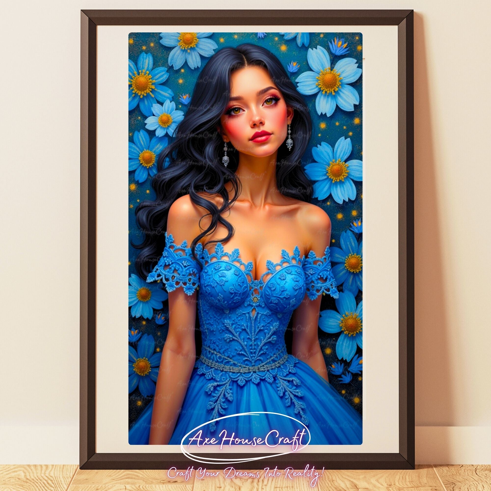 Blue Blossom Enchantment
