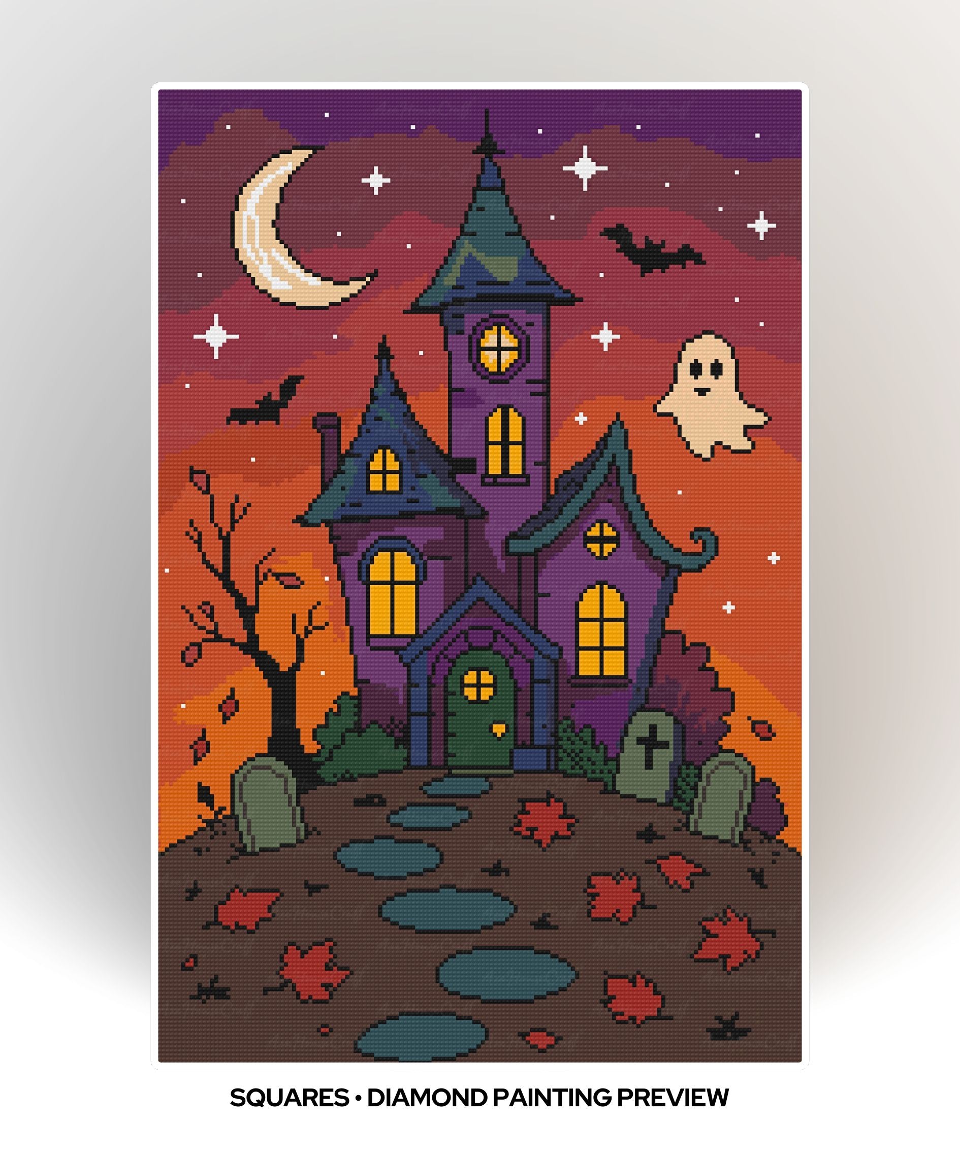 Haunted Twilight Manor | Hand Rendered