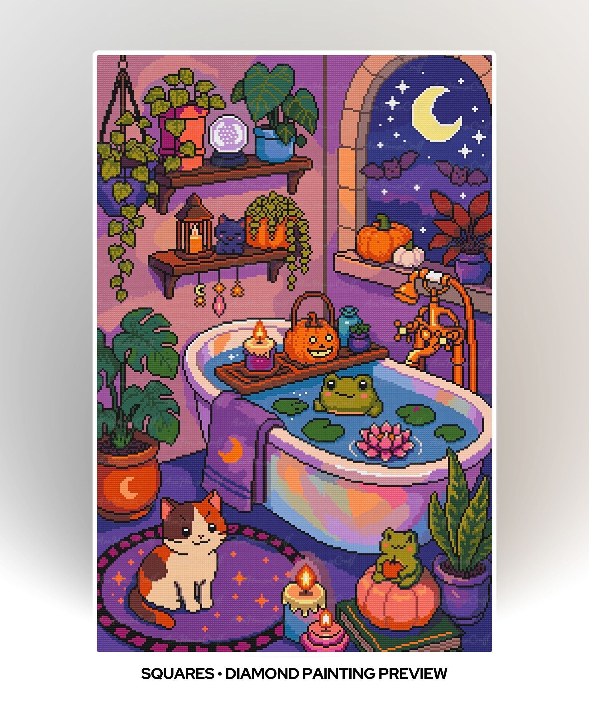 Enchanted Autumn Soak | Hand Rendered
