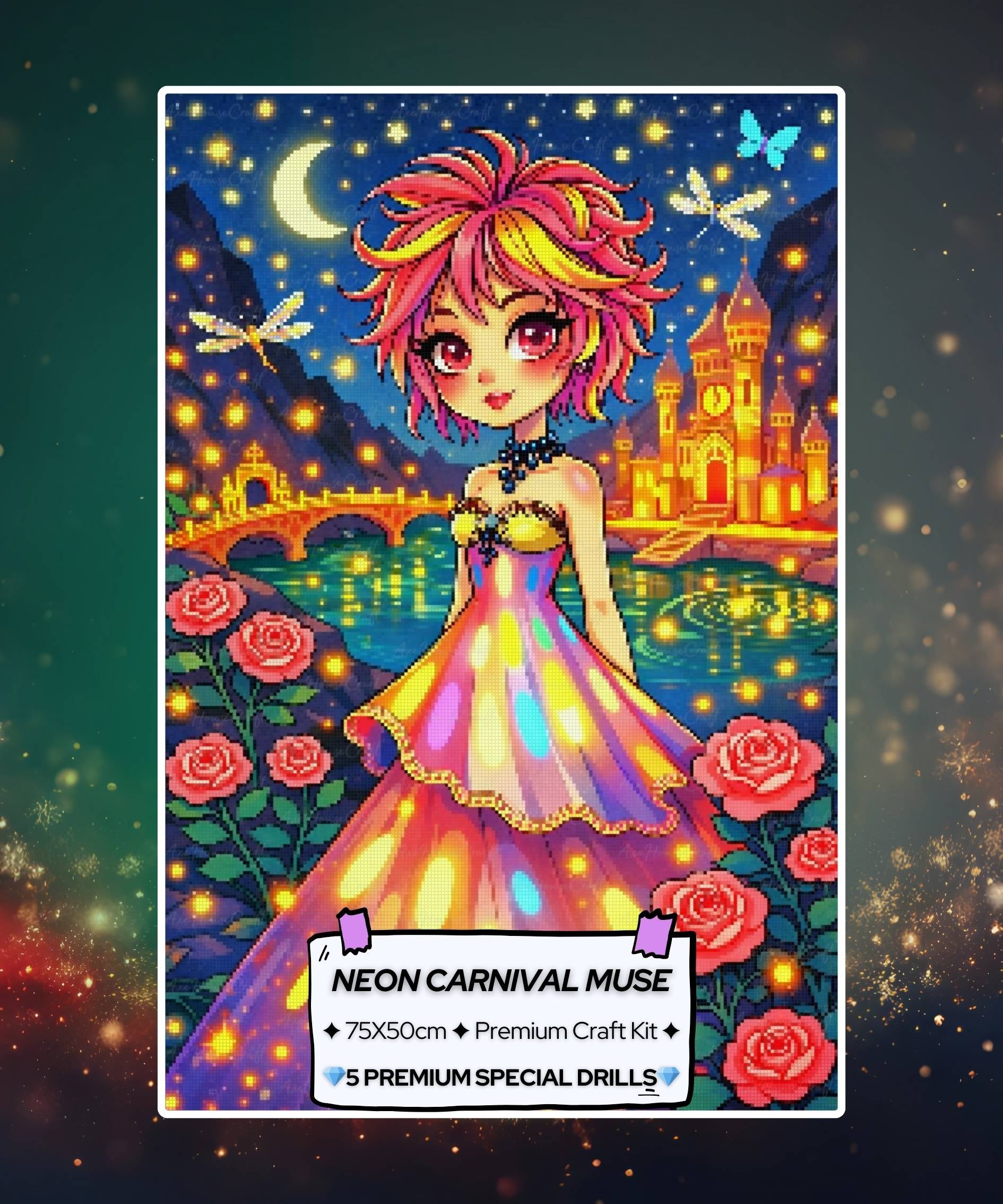 Neon Carnival Muse
