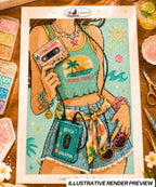 Retro Summer Walkman