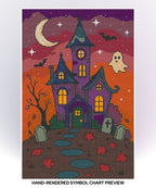 Haunted Twilight Manor | Hand Rendered
