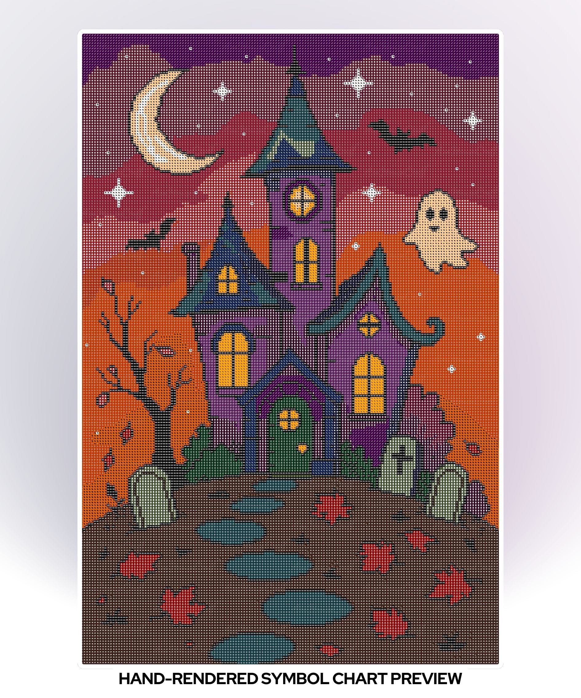 Haunted Twilight Manor | Hand Rendered