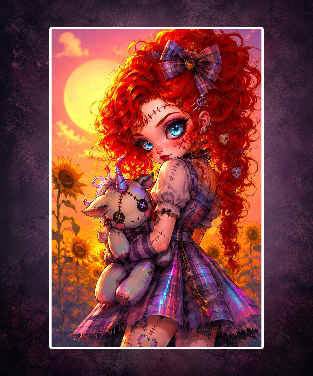 Stitched Heart Doll
