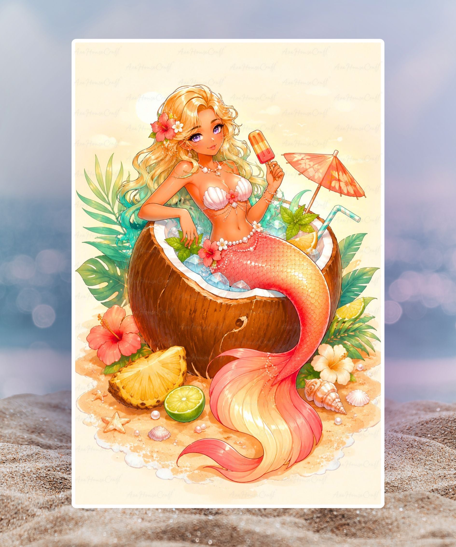 Coconut Sunset Siren