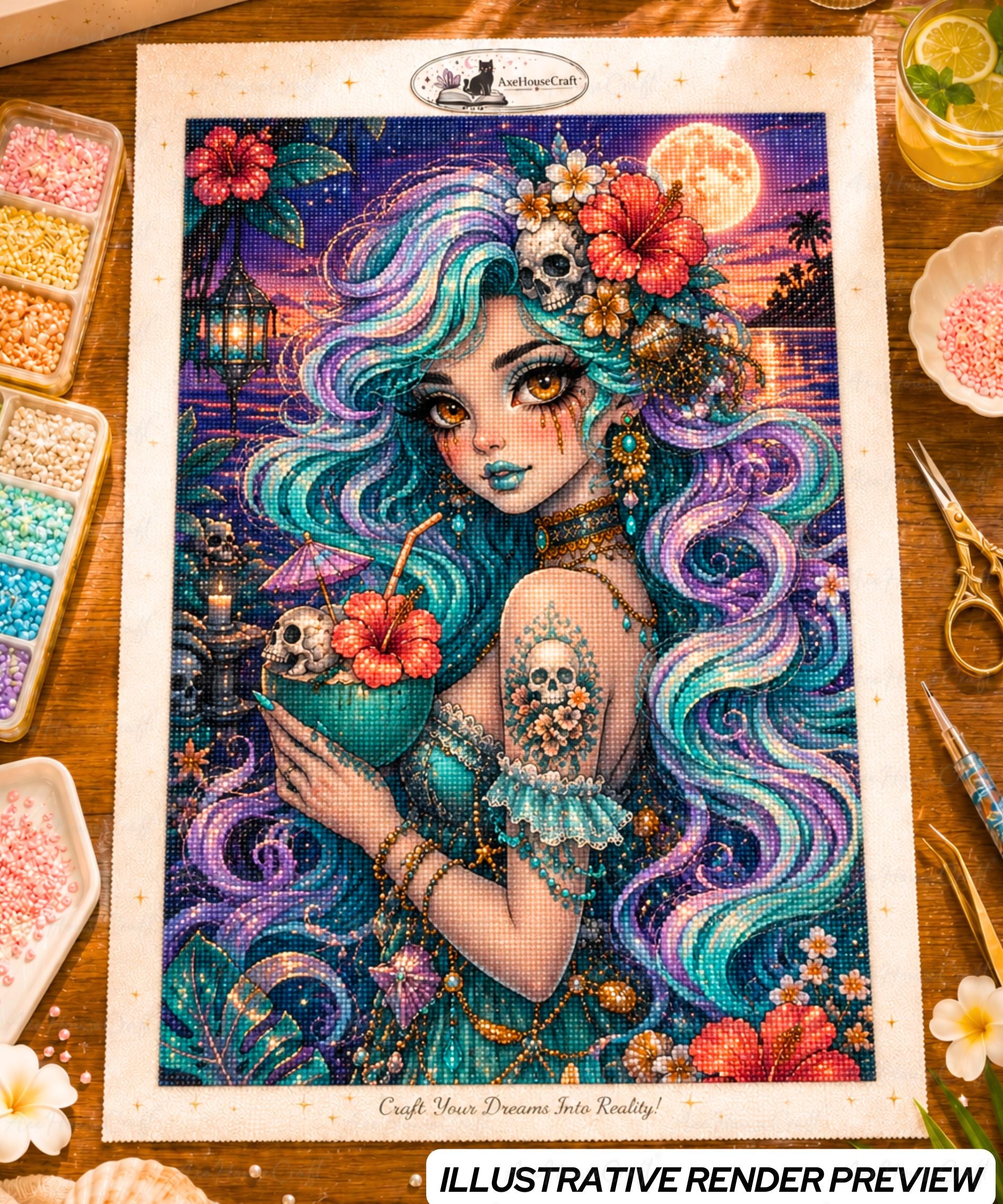 Tropical Pirate Bloom