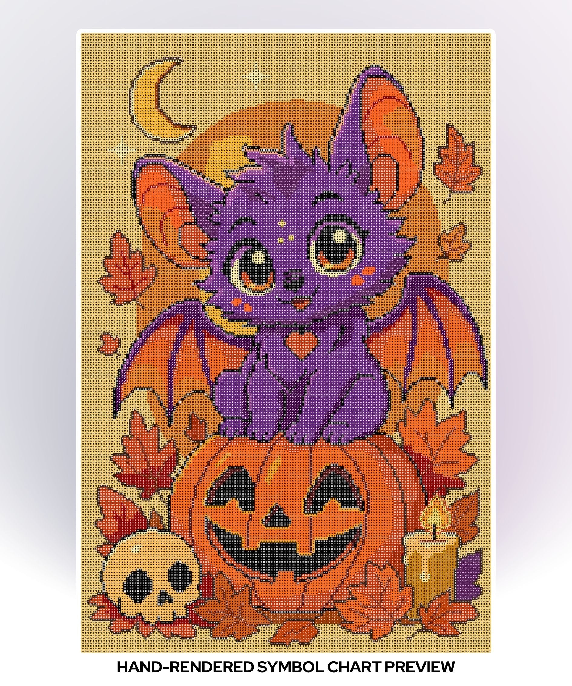 Pumpkinwing Mischief | Hand Rendered