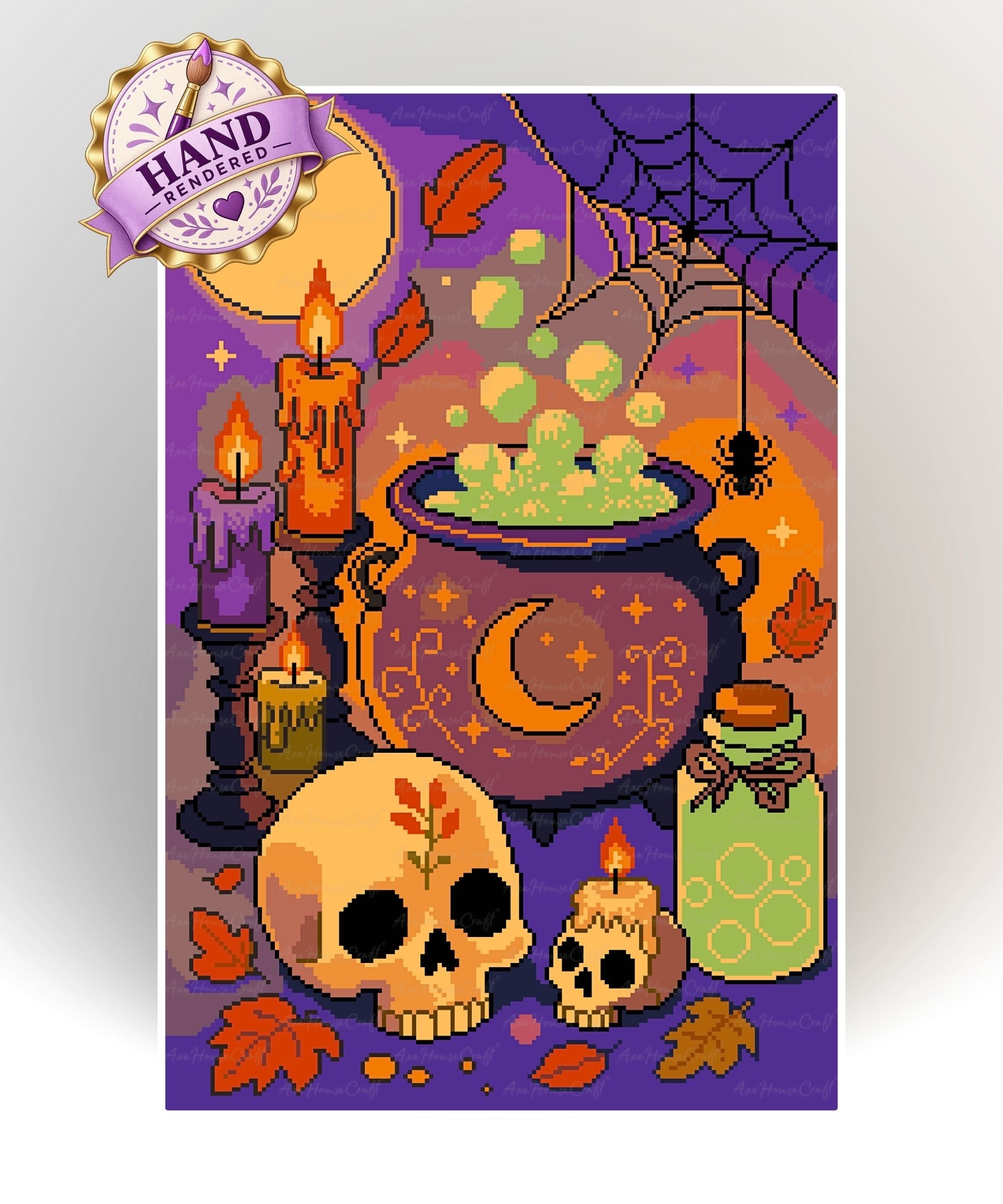 Spellbound Harvest Brew | Hand Rendered