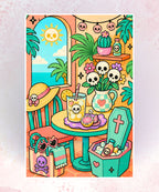 Skull Café Balcony