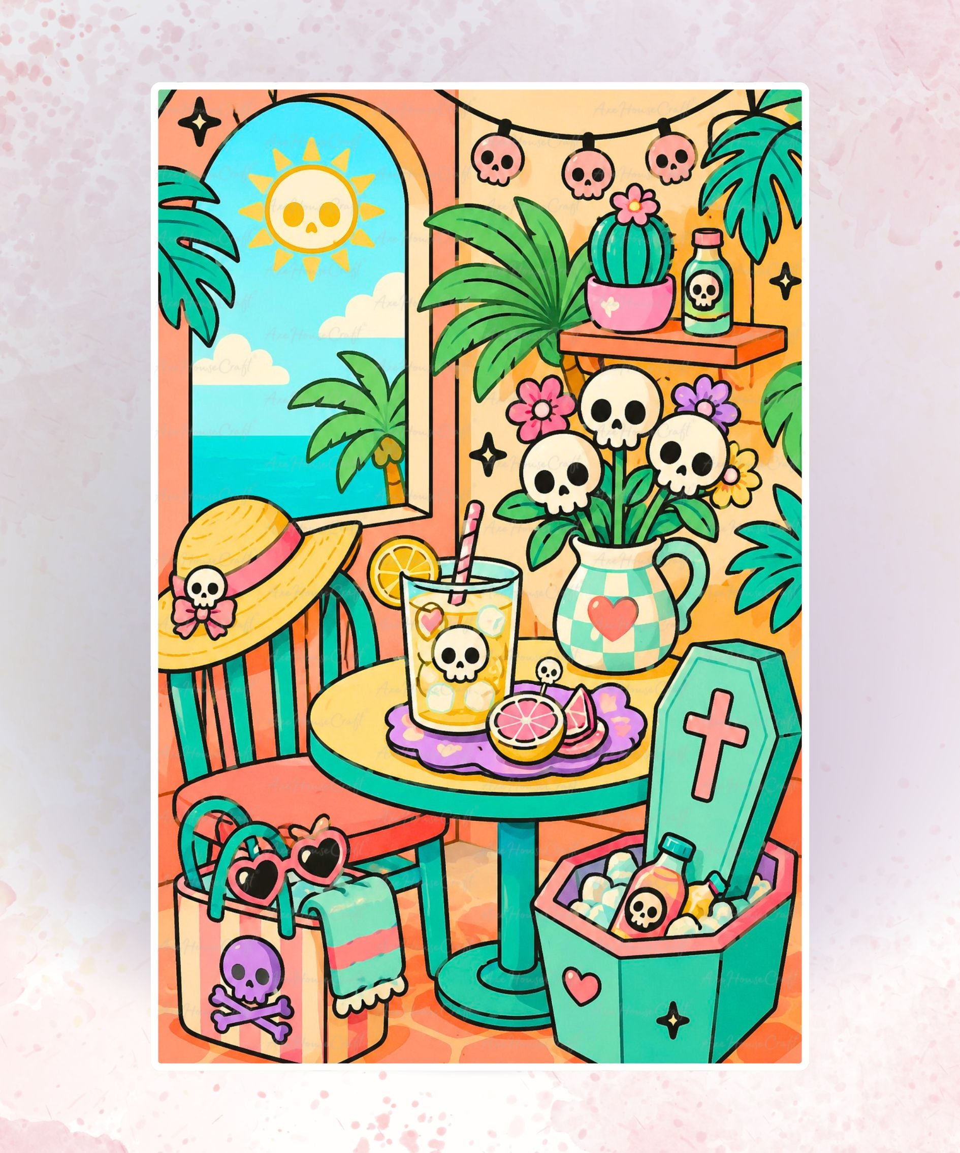 Skull Café Balcony