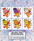 Set 15x15 – Doces & Gelados