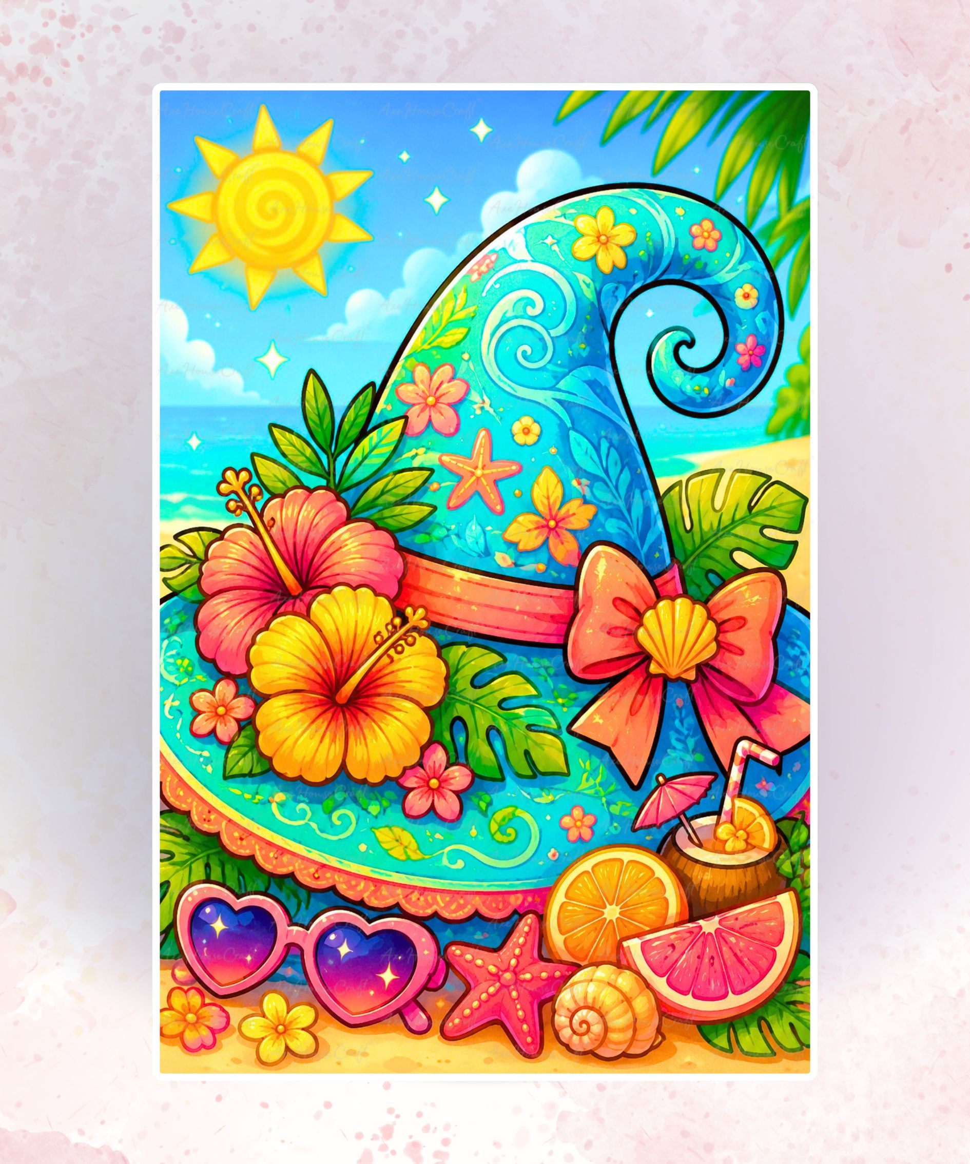 Tropical Witch Hat