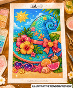 Tropical Witch Hat