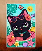 Tropical Kitty Cool