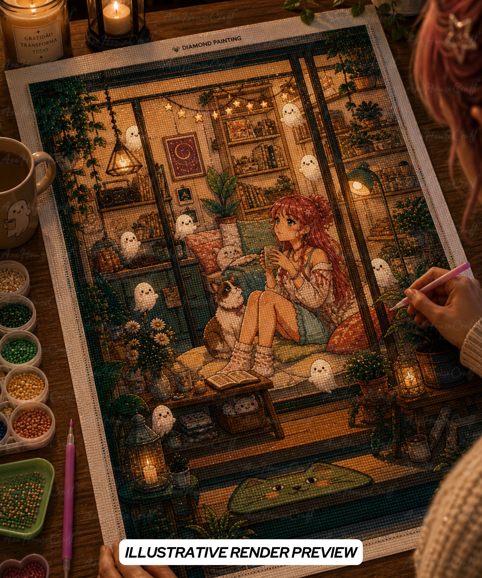 Golden Spirit Window