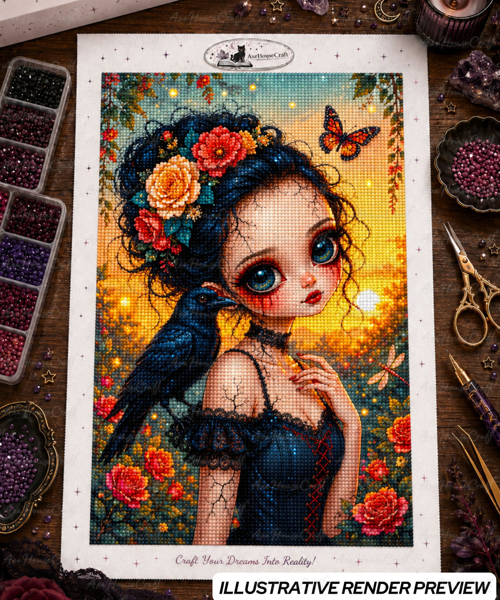 Corvus et Rosa