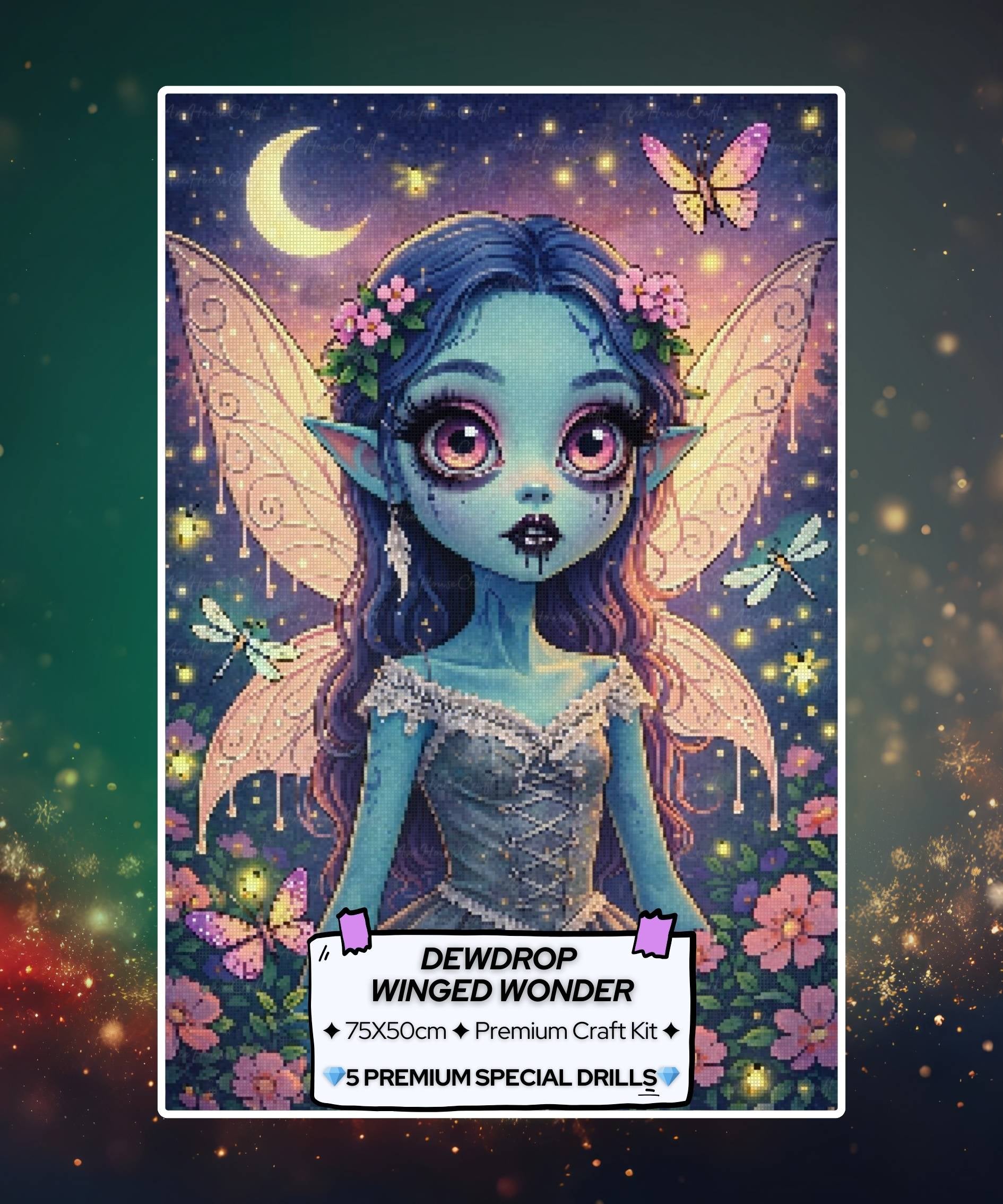 Dewdrop Winged Wonder