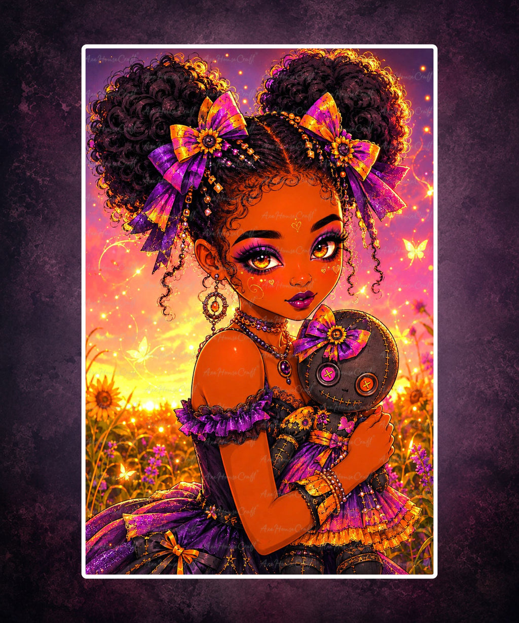 Violet Bow Witchling