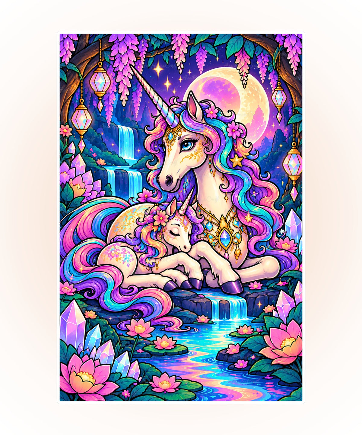 Wisteria Lullaby | Hybrid-Rendered