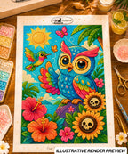 Rainbow Tropical Owl