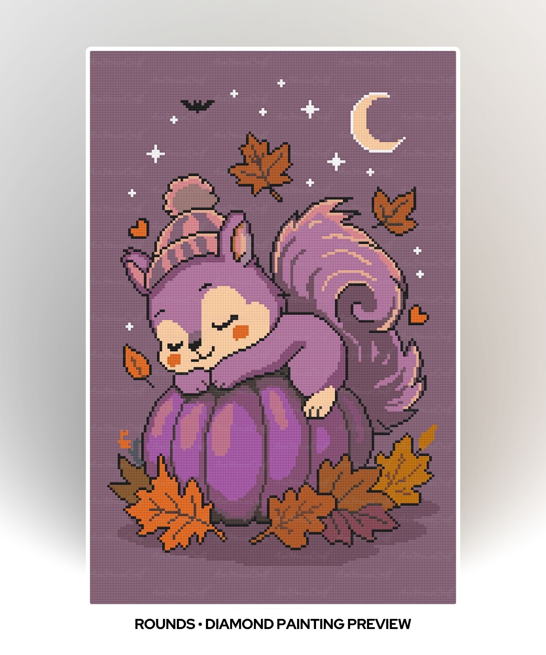 Autumn Tail Siesta | Hand Rendered
