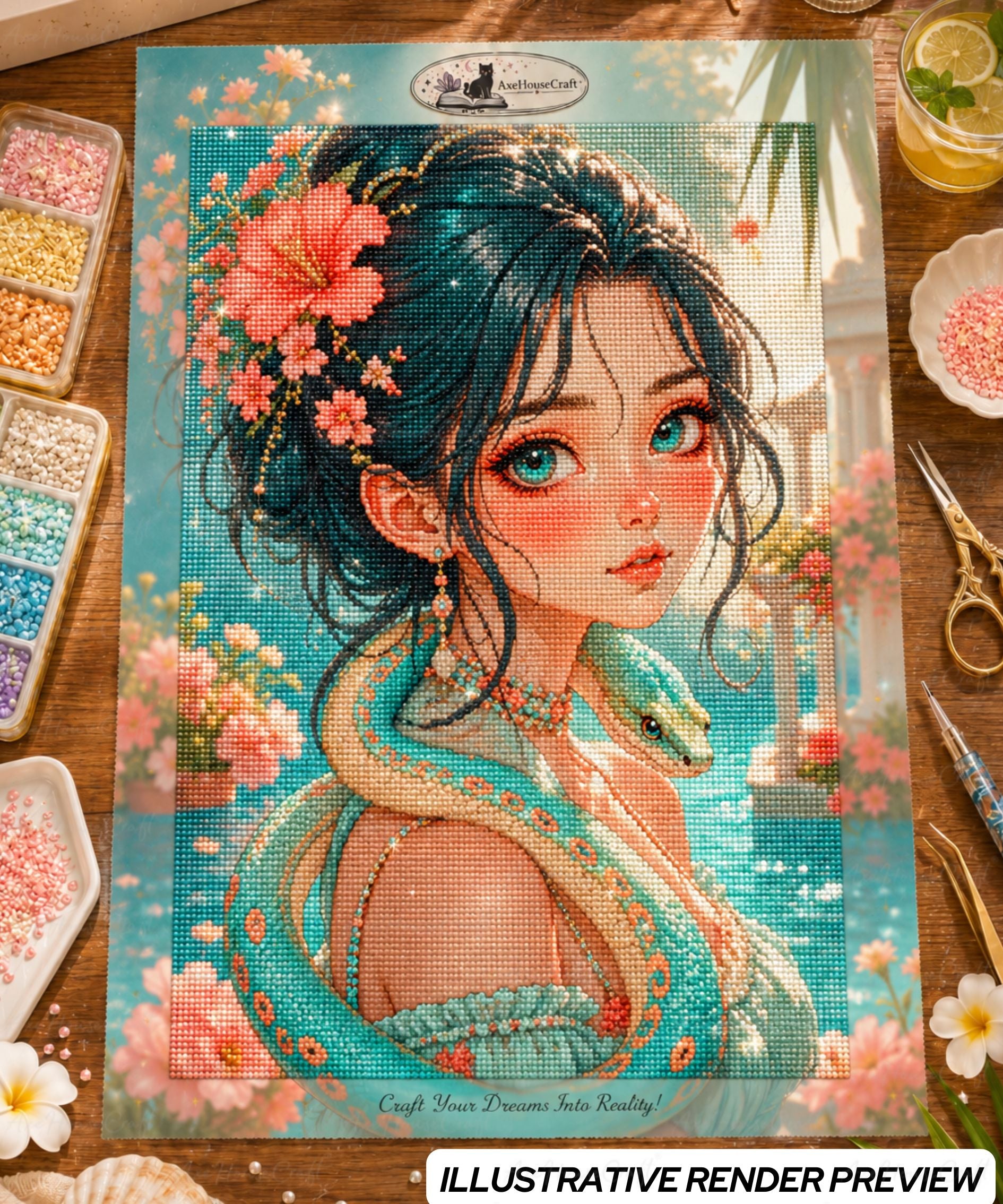 Aqua Bloom