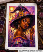Golden Sunflower Witch