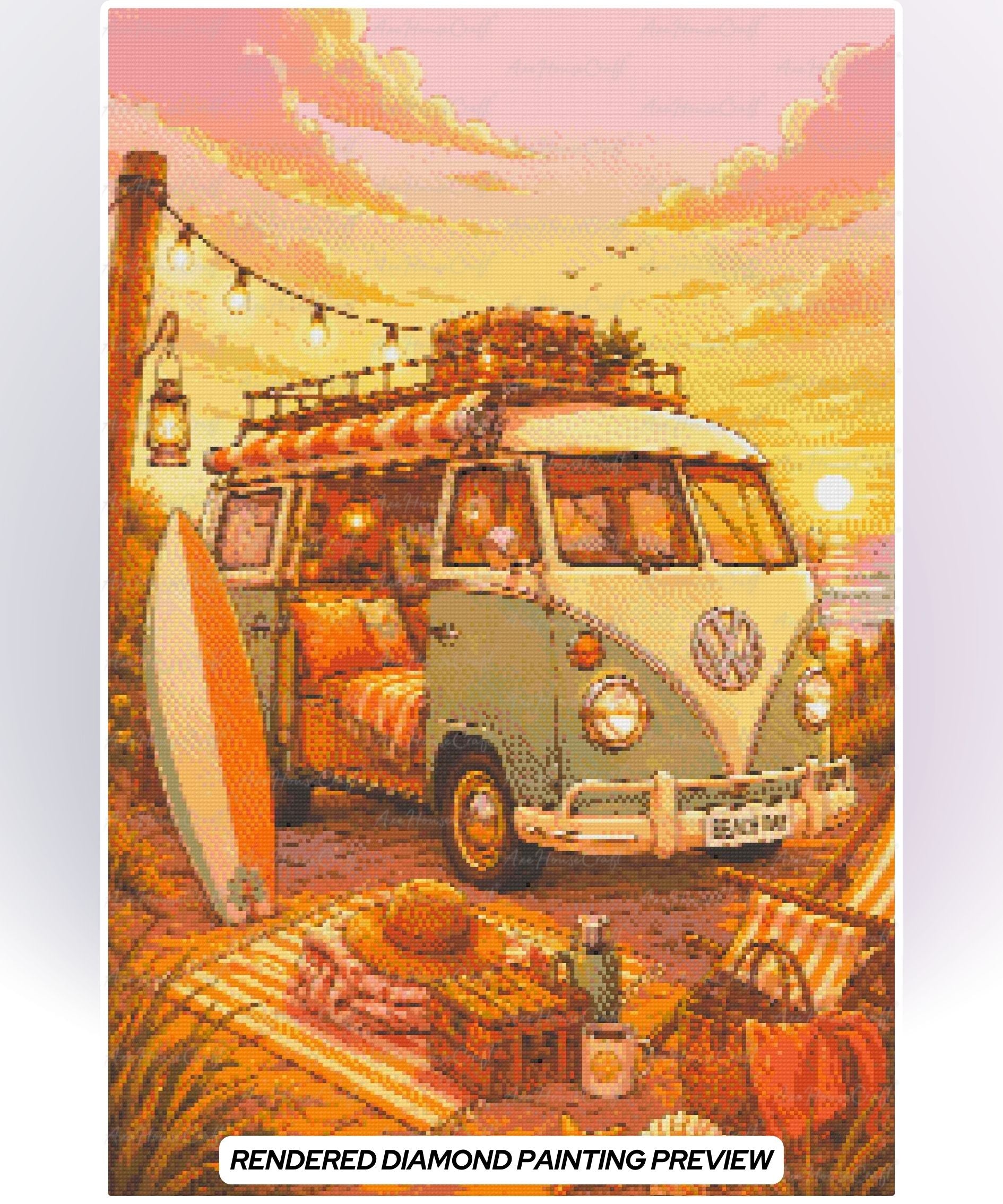 Vanlife Sunset Diary