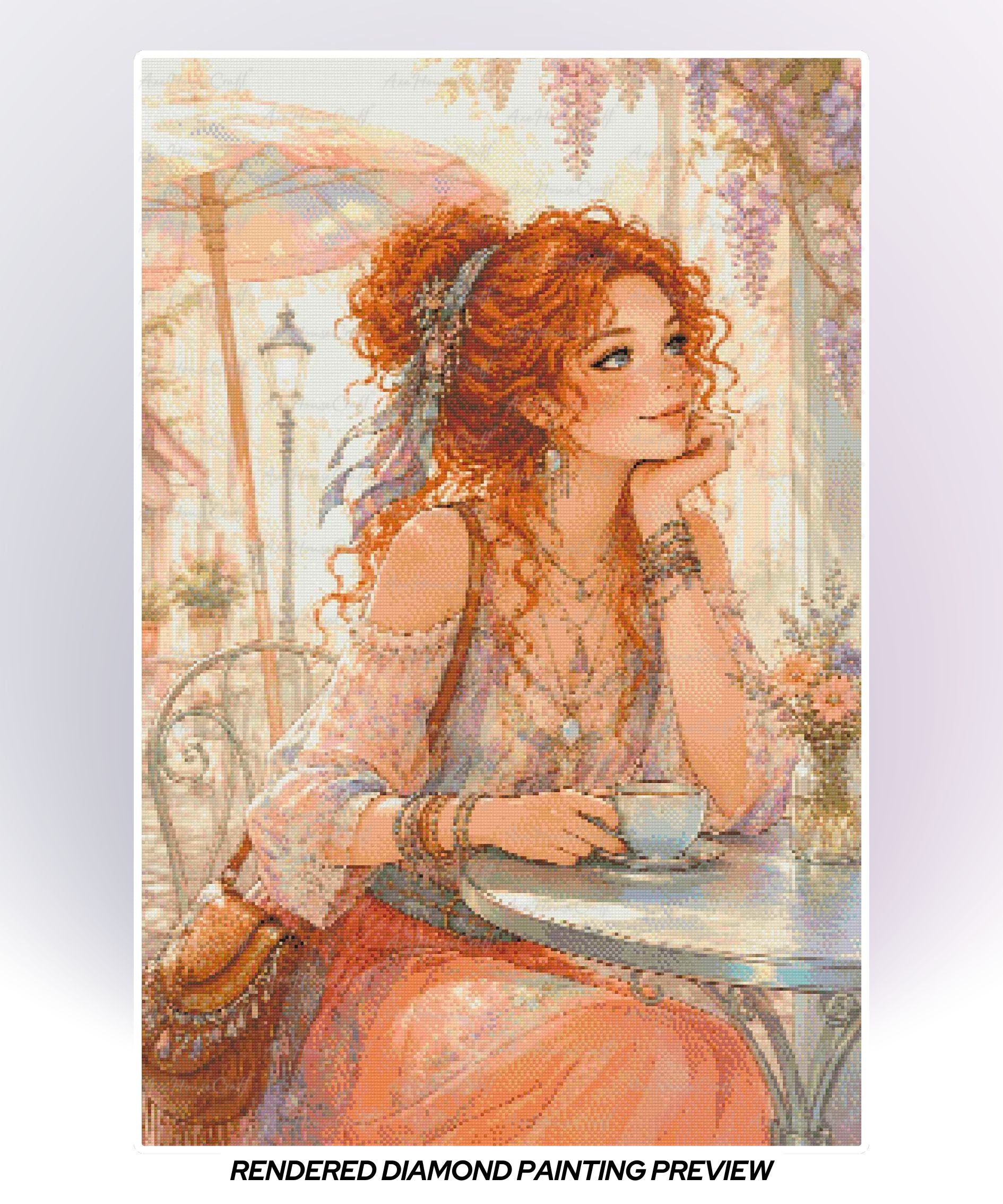 Tea Under Wisteria