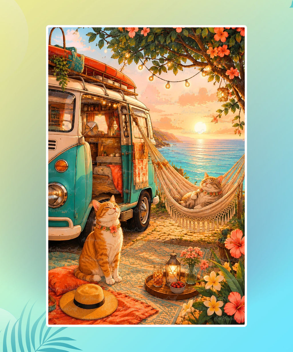 Campervan at Golden Tide