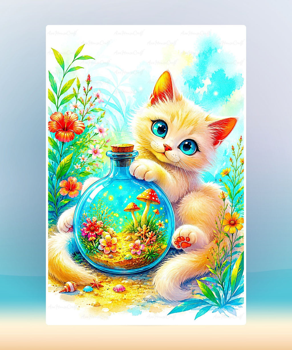 Kitten’s Bottle of Daylight