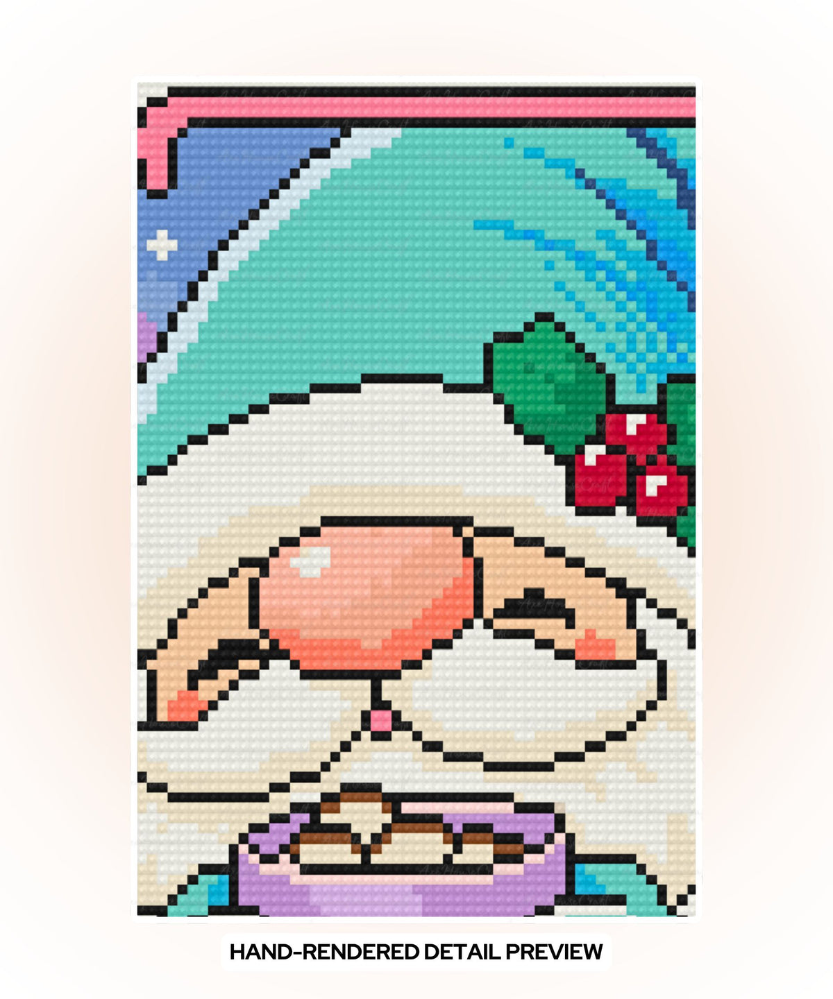 Gnome Sweet Christmas | Hand-Rendered