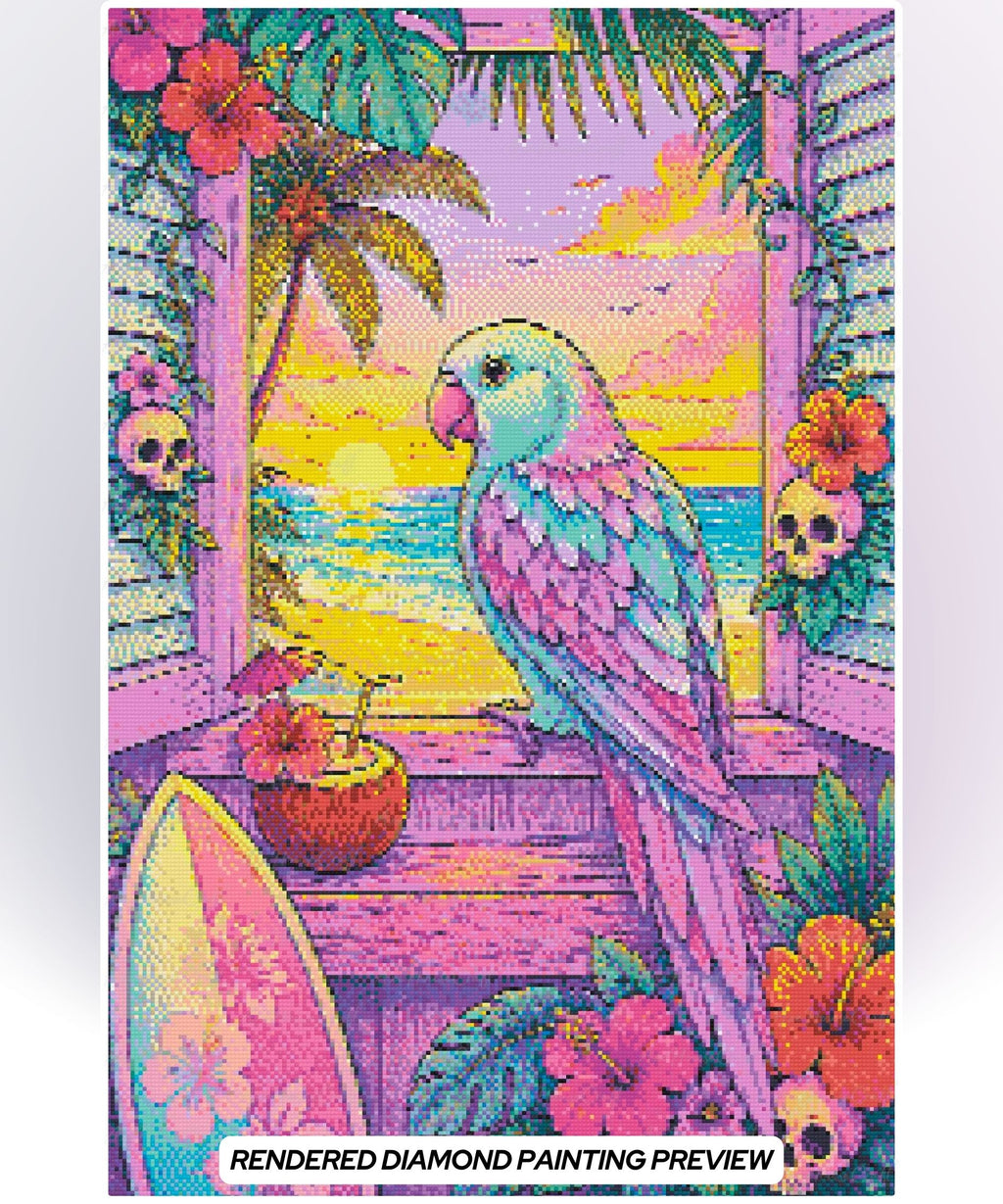 Parrot Porch Paradise