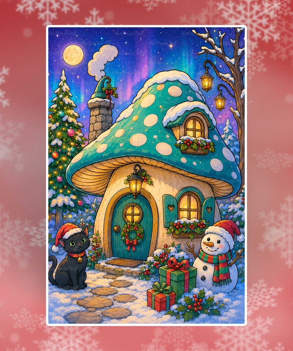 Holly Mushroom Hideaway