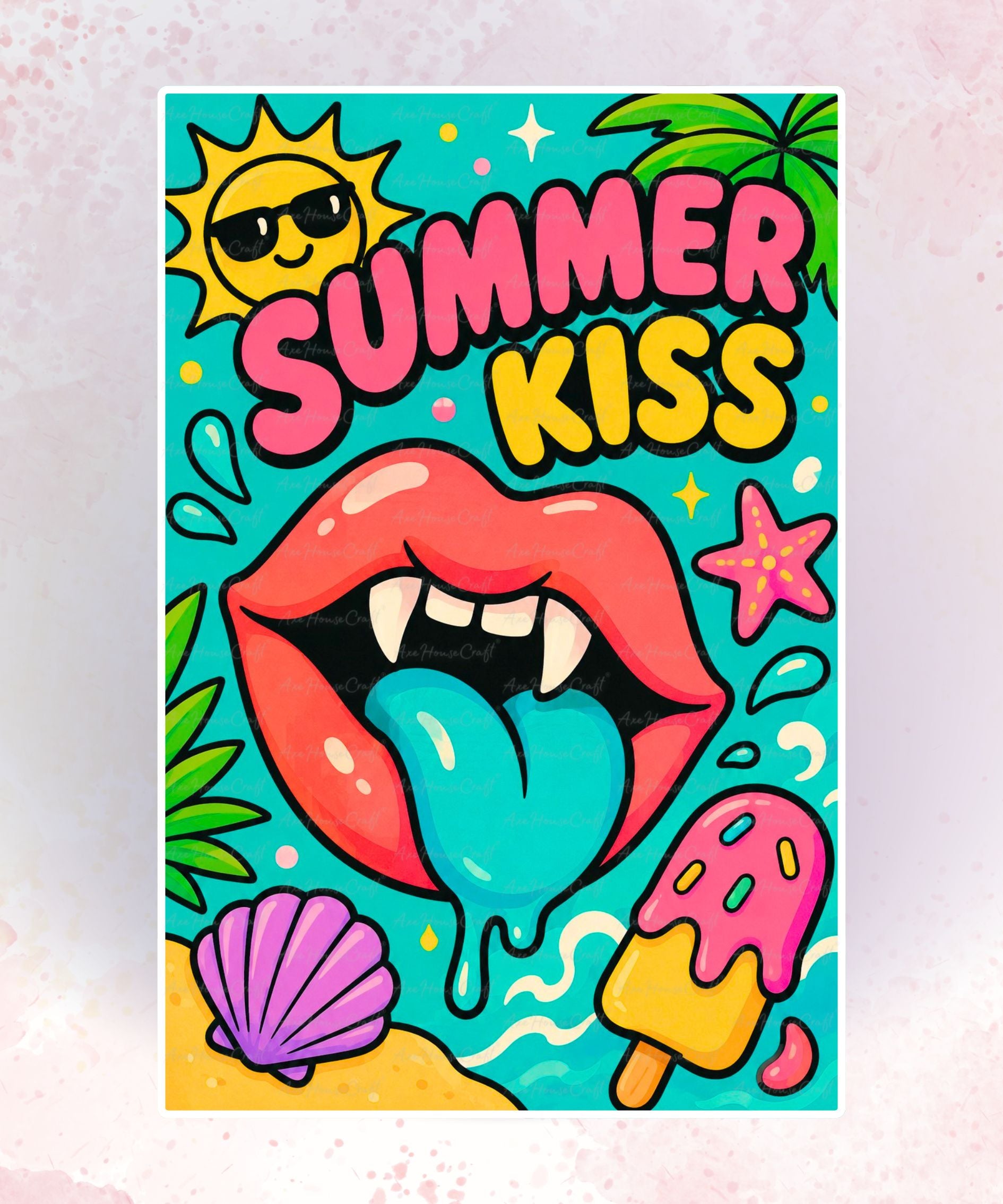 Summer Kiss Lips