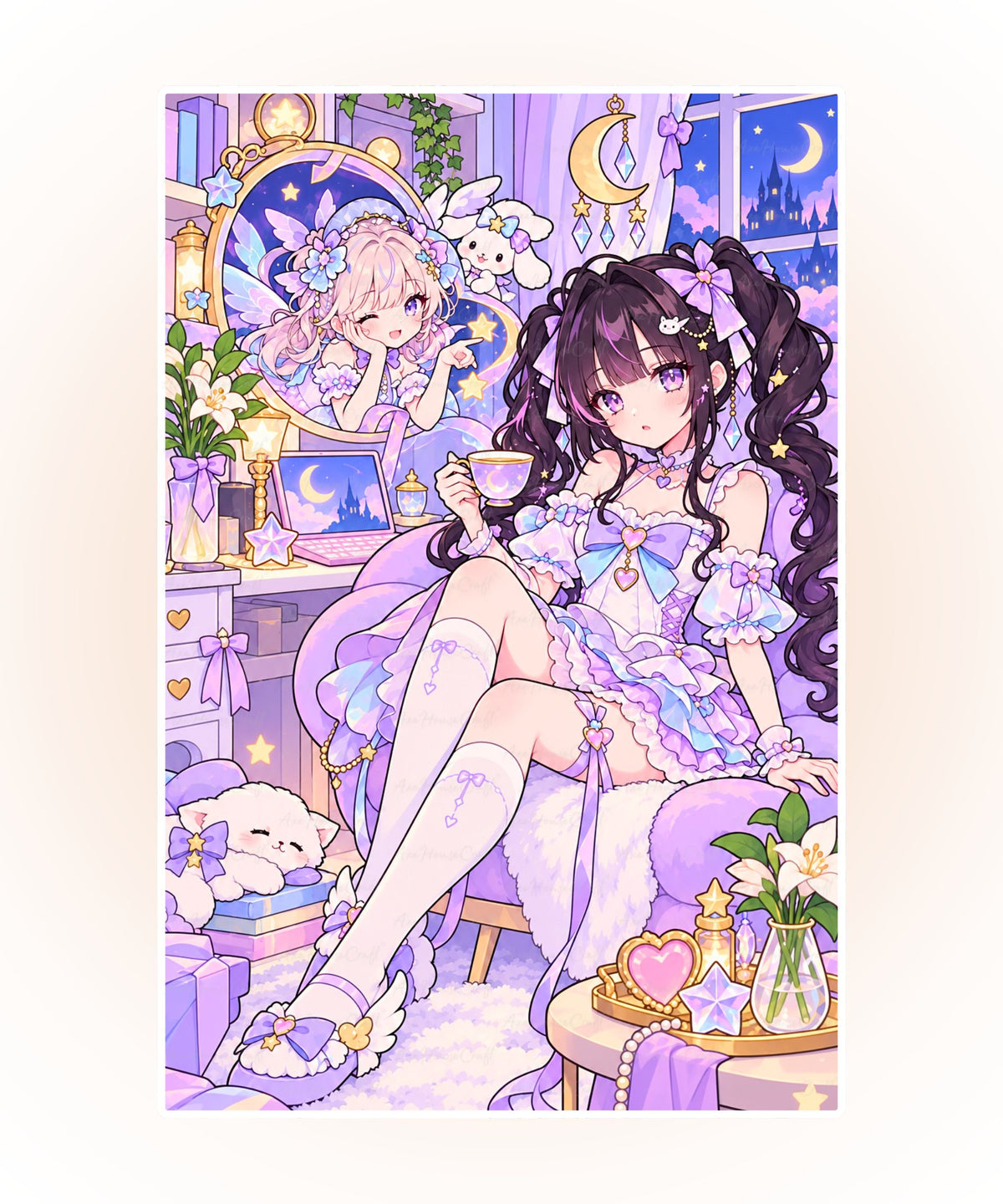 Tea With Trouble | Hybrid-Rendered