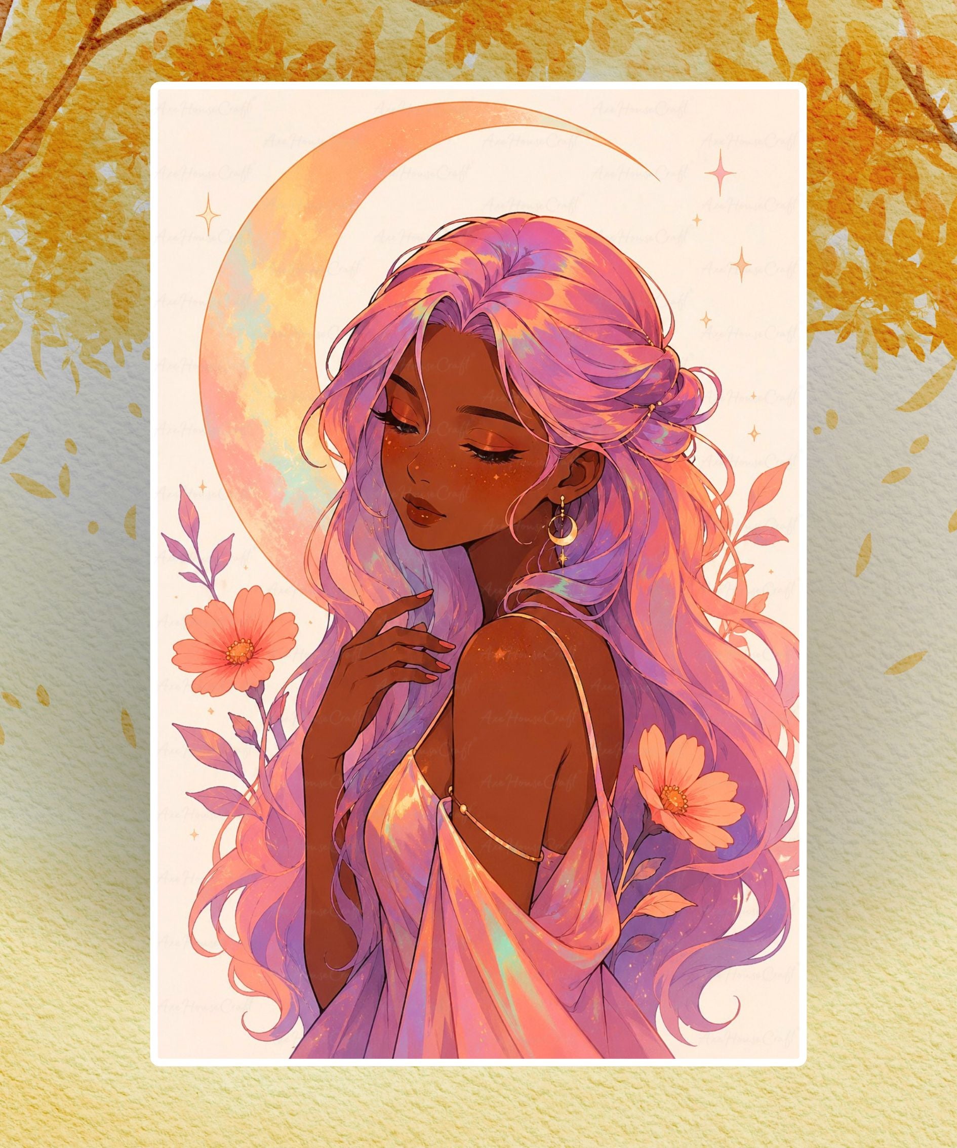 Whispers Beneath the Peach Moon