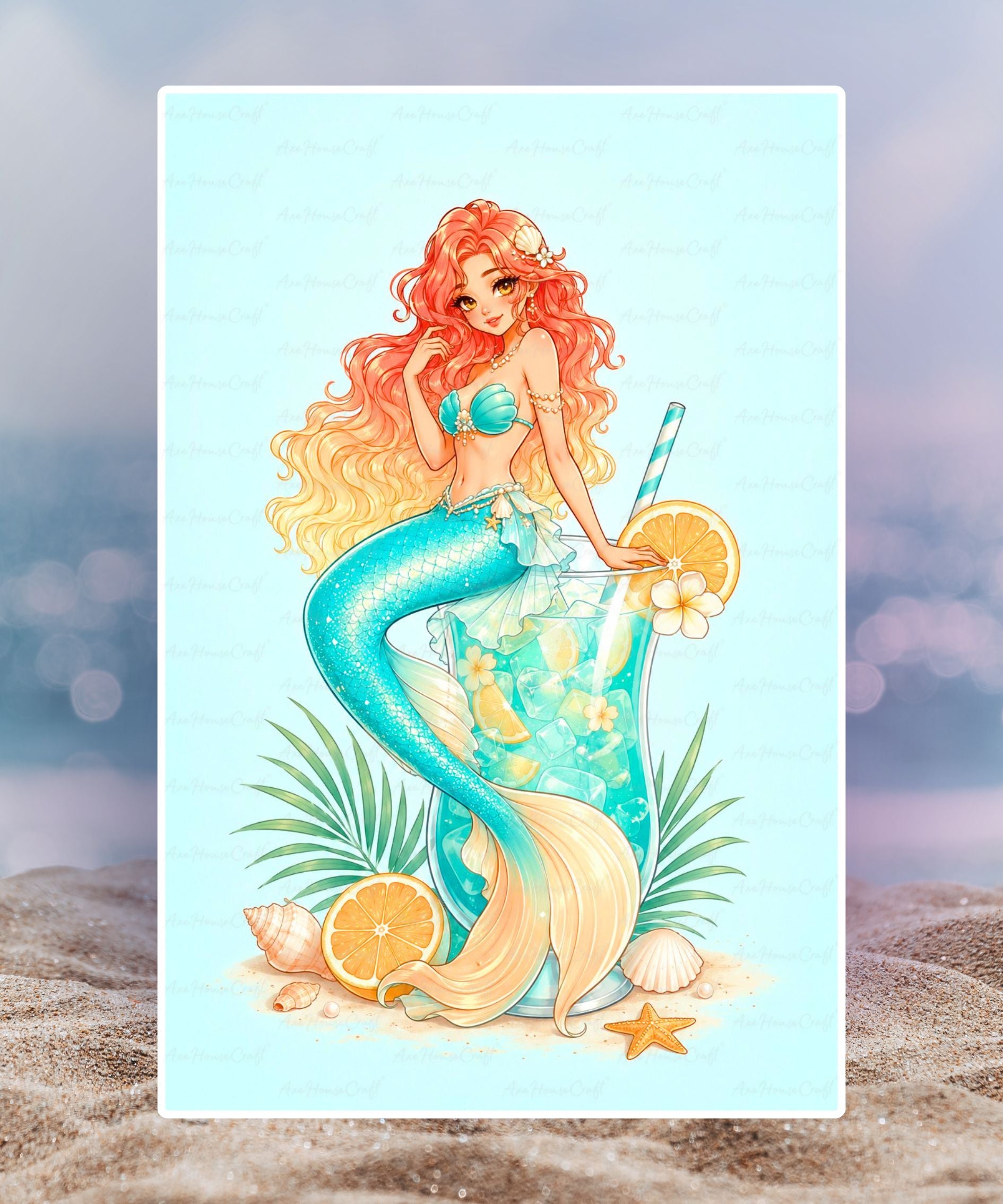 Citrus Tide Mermaid