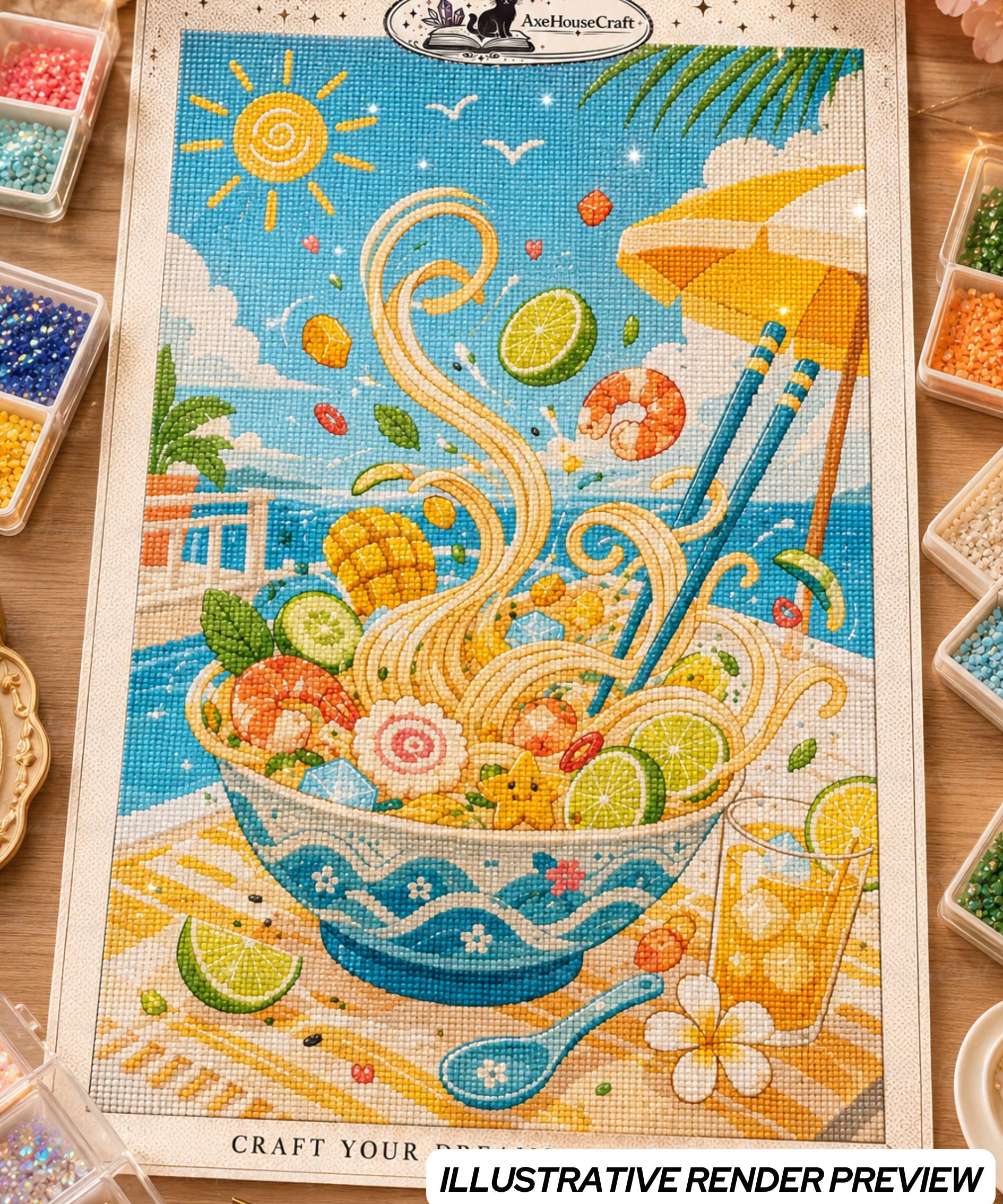 Sunny Ramen Splash