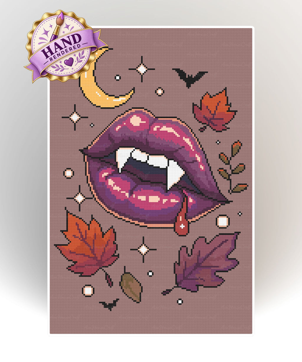 Velvet Bite | Hand Rendered