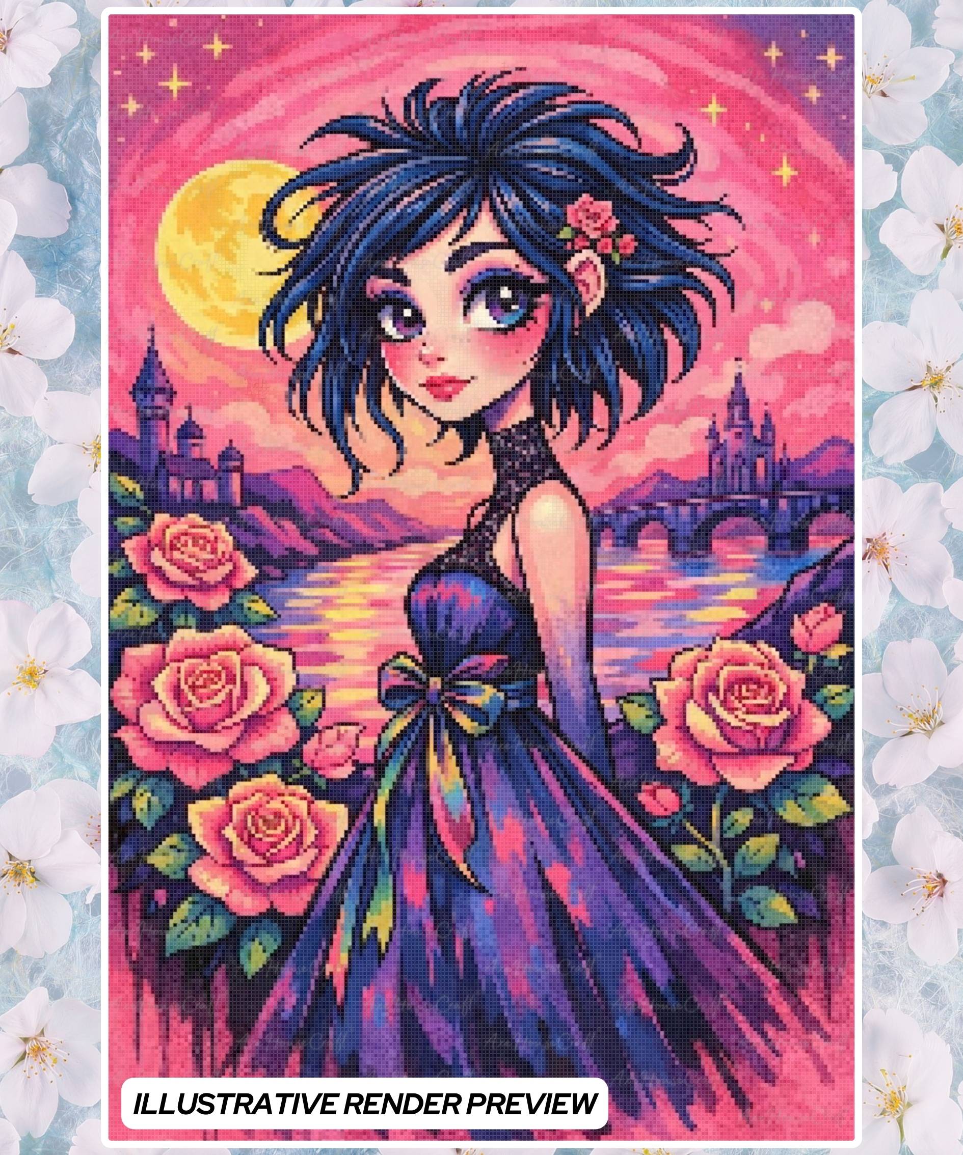 Rosas ao Pôr do Sol