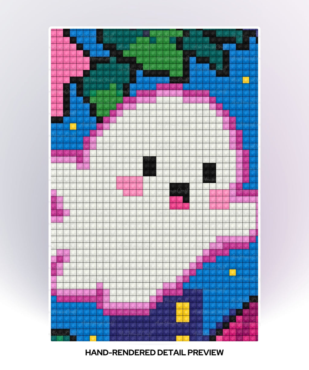 Neon Nights & Ghostly Delights | Hand-Rendered
